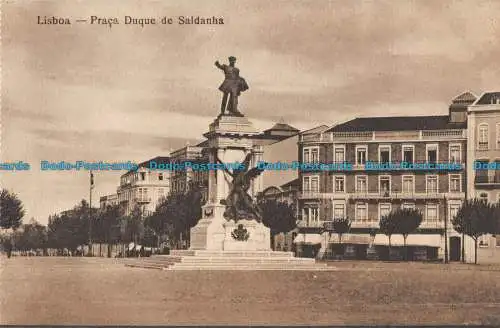 R165359 Lissabon. Praca Duque de Saldanha