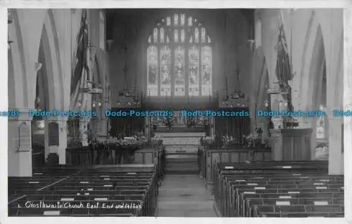 R166600 Grosthwaite Church. East End und Altar. Abraham