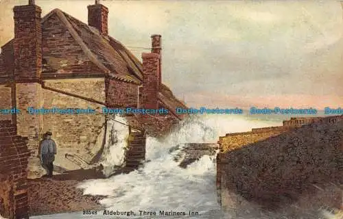 R166220 23548. Aldeburgh. Three Mariners Inn. 1909