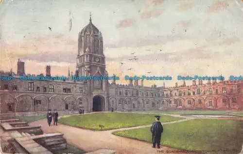 R166242 Das Viereck. E. Christchurch. Oxford. Oilette. stecken. 7251. 1910