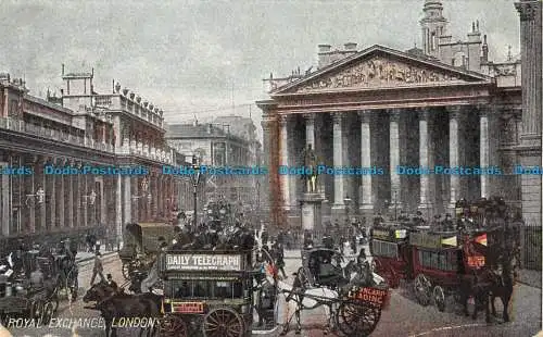 R166828 Royal Exchange. London. 1907