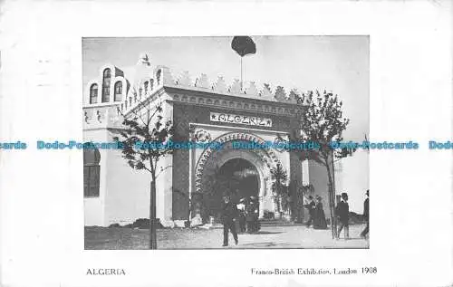 R166936 Algerien. Franco British Exhibition. London. 1908