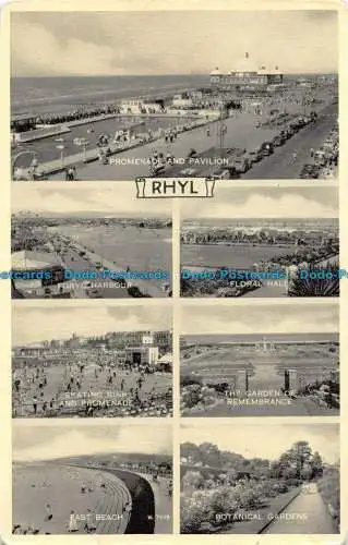 R167383 Rhyl. Valentinstag. Silveresque 3039V. Multi View