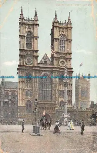 R167550 Westminster Abbey. London. 1905