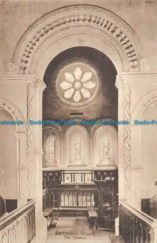 R167626 Barfreston Church. Der Chor. Victoria Serie