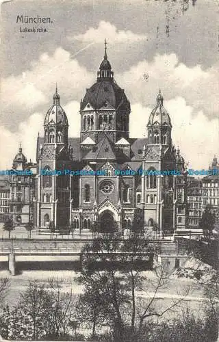 R167810 München. Lukaskirche. Nr. 92. Franz Joseph Huber