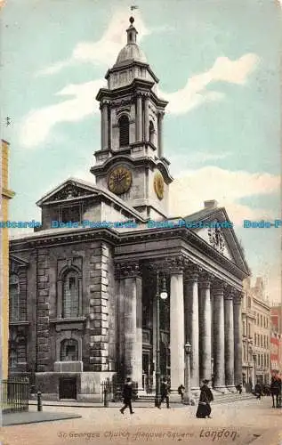 R167862 St. Georges Kirche. Hannover Platz. London. Hartmann. 1905