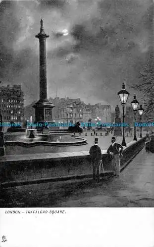 R167900 London. Trafalgar Square. stecken. Raphotypie. Serie 973. 1903