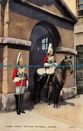 R167982 Horse Guards Sentries. Whitehall. London. Valentinstag. Valseque