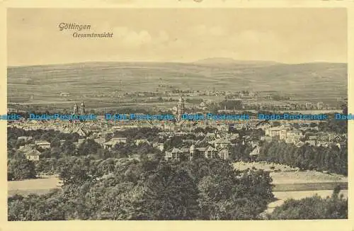 R657402 Göttingen. Gesamtansicht. Dr. Trenkler. Albert Heine