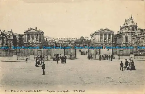 R657405 Palais de Versailles. Fassadenprinzip. ND. Foto