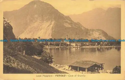 R659547 Lago Maggiore. Feriolo. Cave di Granito. Luigi Grisoni Fu Luigi