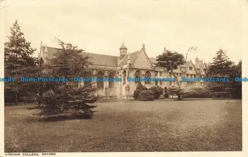 R658844 Oxford. Wadham College. Alfred Savage. 1964