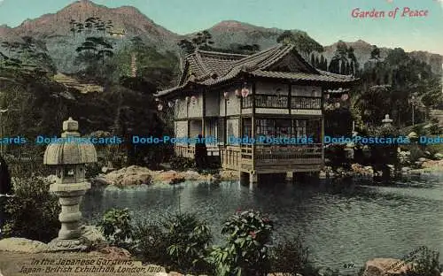 R659619 London. in den japanischen Gärten. Garten des Friedens. Japan British Exhibiti