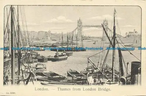 R658923 London. Themse von der London Bridge. Nr. 5797