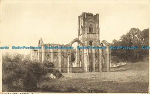 R657586 Fountain Abbey. Photochrom