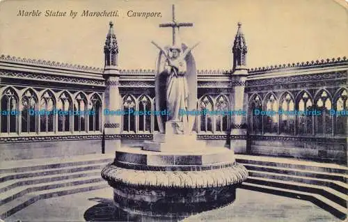R658357 Cawnpore. Marmor Statue von Marochetti