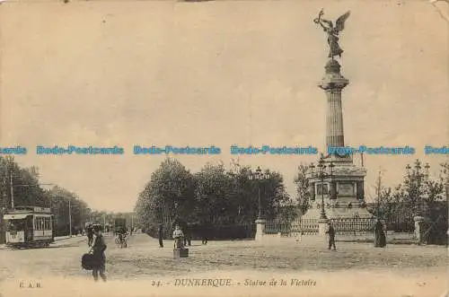 R659704 Dunkerque. Statue de la Victoire. C.A.R