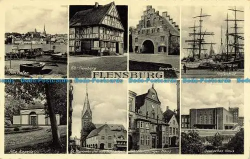 R658402 Flensburg. Nordertor. Th. Thomsen. Multi View