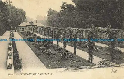R659774 La Roseraie de Bagatelle. ND. Fot. 1910