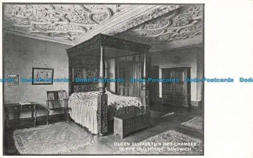 R659144 Sandwich. Queen Elizabeth Bed Chamber. Im alten Haus