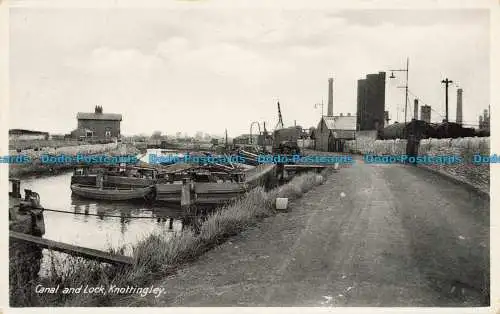 R659228 Knottingley. Kanal und Schleuse