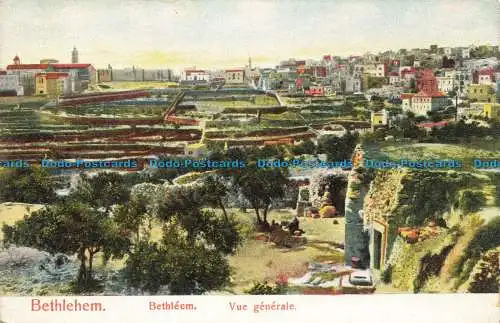 R659954 Bethlehem. Vue Generale. Fr. Vester. Nr. 26