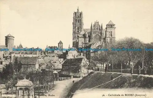 R659961 Cathedrale de Rodez. Aveyron. P. Carriere