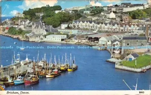 R181843 Brixham. Devon. Harvey Barton. 1960
