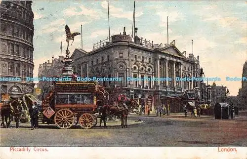 R182500 Piccadilly Circus. London. 1906