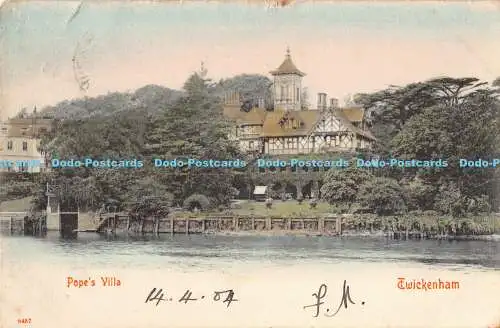 R181884 Papstvilla. Twickenham. Stengel. 1904