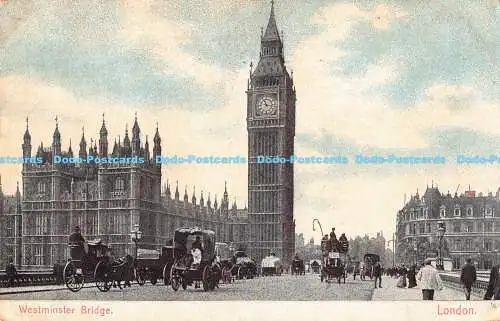 R181900 Westminster Bridge. London