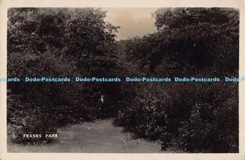 R181964 Franks Park. Postkarte