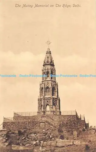 R182722 The Mutiny Memorial on The Ridge. Delhi. B. Rigold und Bergmann
