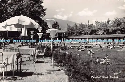 R183766 Warmbad Villach. Freibad. 1957. RP