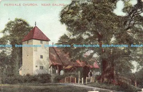 R182859 Perivale Kirche. Nahe Ealing. Registrierte Nr. 117. Wakefield Serie. 1905