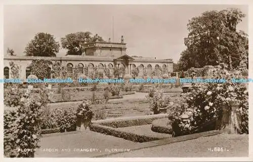 R182375 Blumengarten und Orangerie. Blenheim. Valentinstag. Nr H.8861. RP