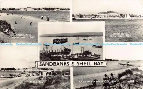 R183987 Sandbänke und Shell Bay. Multi View. RP. 1959