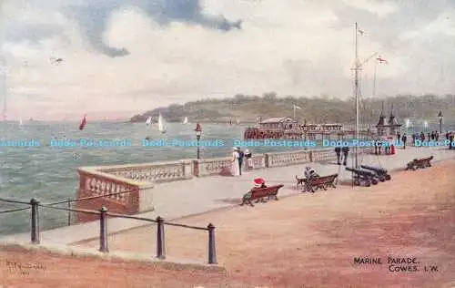 R184108 Marine Parade. Kühe. I.W. Lachs. 1914