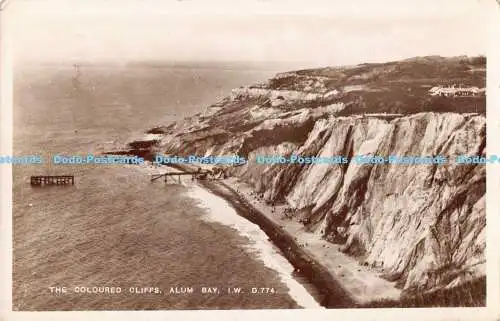 R184144 Die farbigen Klippen. Alaun Bay. I.W. RP. 1948