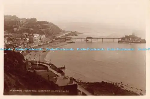 R184173 Ventnor von den Western Cliffs. I.W. Nahe. RP