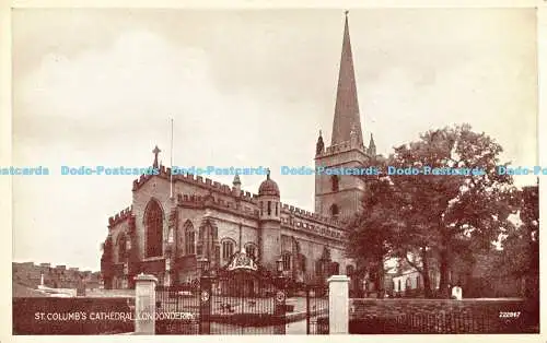 R183239 St. Columbs Cathedral. Londonderry. Valentinstag. Fototyp