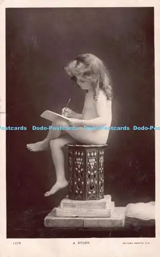 R185370 Eine Studie. Rotary Photographic Series. 1908