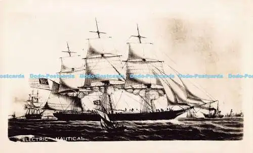 R183344 Electric Nautical. Postkarte