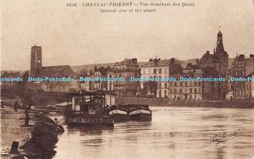 R186260 2256. Chateau Thierry. Gesamtansicht des Wharh. La Pensee. Fototypie