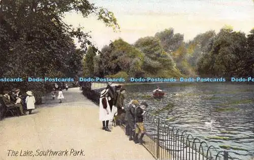 R183382 Der See. Southwark Park. J.W.B. Serie Nr. 307