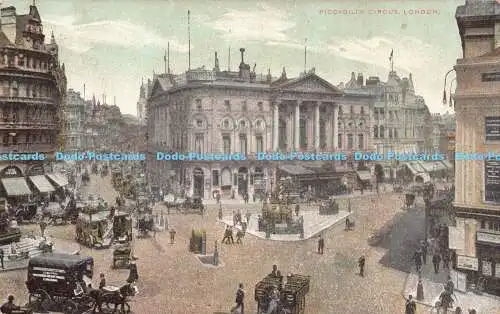 R183409 Piccadilly Circus. London. 1906