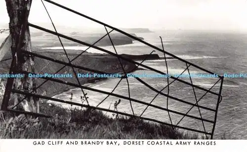 R186344 Gad Cliff and Brandy Bay. Dorset Coastal Army Ranges. RP