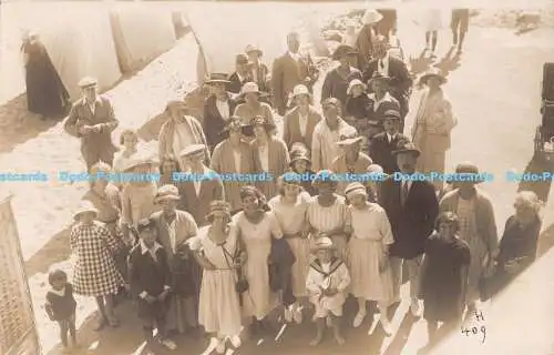 R186369 Gruppenfoto. Alte Fotografie. Postkarte