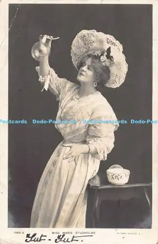 R184417 Miss Marie Studholme. Drehbar. 1905